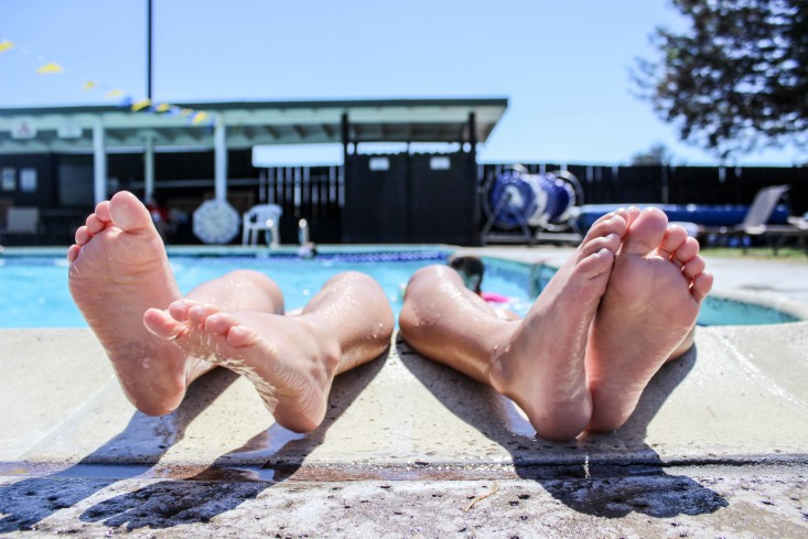 Swimming feet